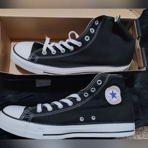 Black High Top Converse